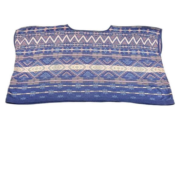 Peruvian Connection Guatemalan Huipil Folkloric Short Sleeve Top Size L MINT - Picture 6 of 7